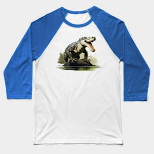 crocodile Baseball T-Shirt